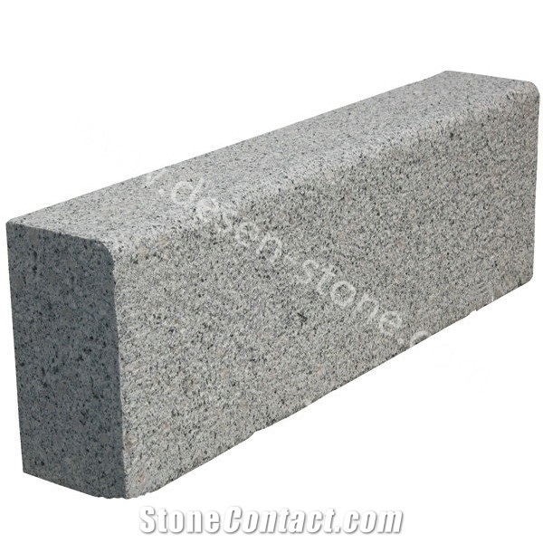 G603 Padang Light Grey Granite Kerbstones/Curbstones/Kerbs/Curbs/Side