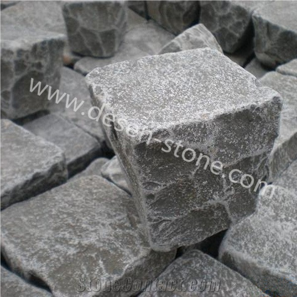 G684 Black Basalt/Granite Cobblestones/Cube Stones/Paving Stones