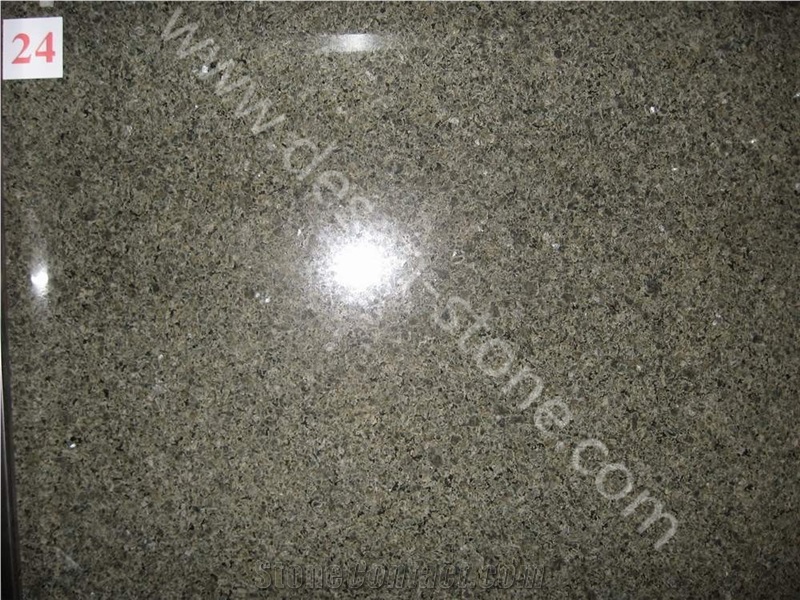 G747 Yanshan Green Chengde/Desert Green Granite Stone Slabs&Tiles