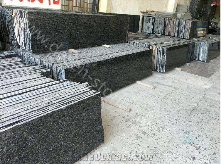 G749 Blue Butterfly Granite Slabs&Tiles, Butterfly Orchid/Farfalla Blue Granite Half Slabs&Halfslabs/Cut to Size/Countertops/Skirtings/Wall Covering