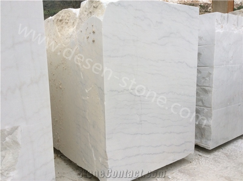 Guangxi White Marble Stone Blocks, China White/White Marble with Grey Veins Marble Blocks&Slabs&Tiles, White Guangxi Marble Stone Walling/Flooring
