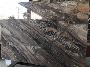 Italy Venice Brown Marble Stone Slabs&Tiles, Brown&Red Marble Stone Walling Decoration Stone, Venice Red/Arabescato Orobico Grigio Marble