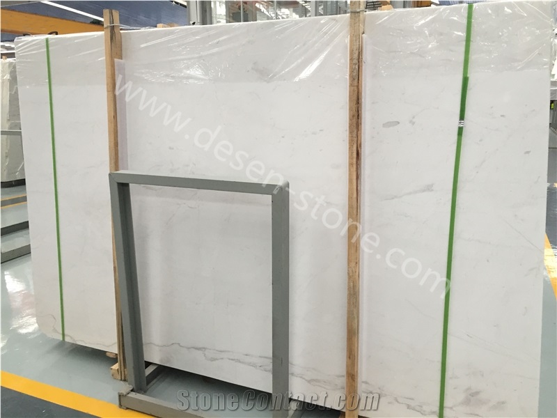 Kyknos White Marble Slabs&Tiles, Jazzy White/Volakas Dramas Semi White/Pighes Drama White/Pighes Dramas Semi White/Pirgi Drama White/Olympos Marble