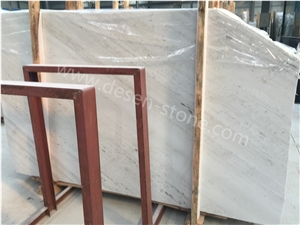 Polaris White Marble Slabs&Tiles, Bianco Polaris/Greece White Marble Stone Walling/Wall Covering Tiles/Floor Covering Tiles/Countertops/Vanity Tops