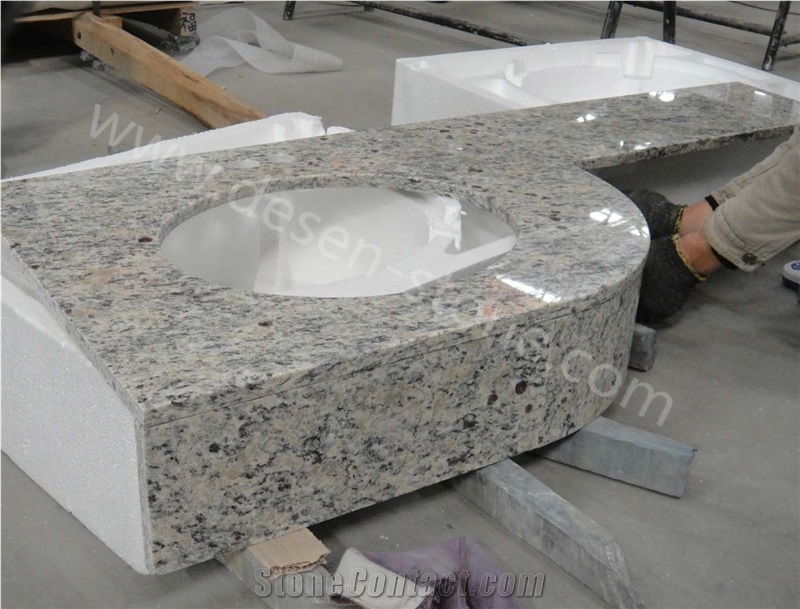 Santa Cecilia Granite Kitchen Countertops/Counter&Vanity Top