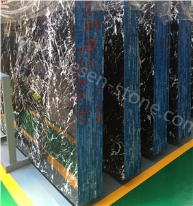 Snow White Marble Slabs&Tiles, Cheap Chinese Italian Black Marble, China Black&White Marble for Bathroom Wall Cladding/Hotel Project Wall Covering
