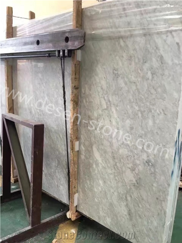 Statuarietto Marmol Venato Carrara White Marble Stone Slabs&Tiles