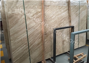 Turkey Dino Marble Slabs&Tiles, Cream Diva/Perez Cream/Daino Crema/Dino Wooden Marble Stone Wall Covering Tiles/Floor Covering Tiles/Cut to Size
