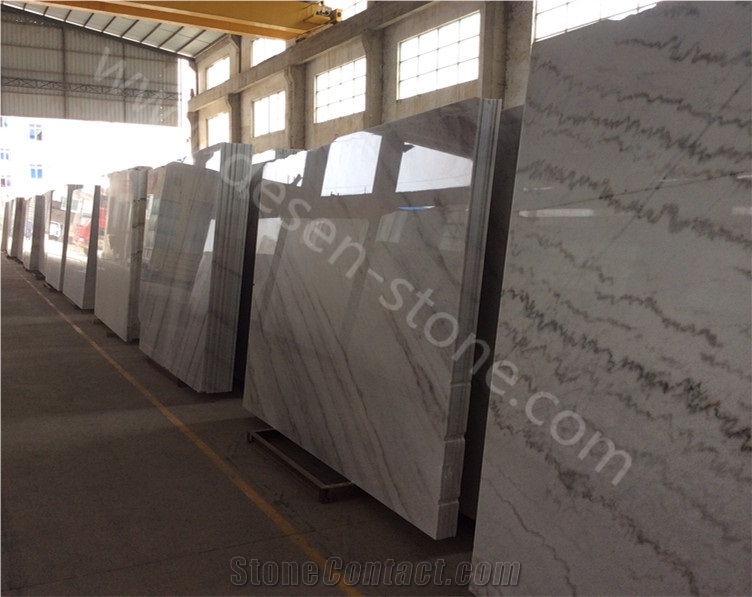 White Guangxi Marble Slabs&Tiles, Guangxi White/China Carrara White/Ivory Jade White Marble Stone Floor Covering Tiles/Wall Cladding/Cut to Size/Jumbo