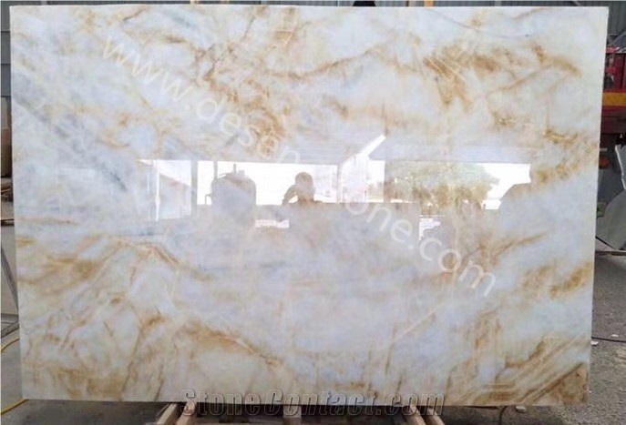 White Onyx Stone Slabs&Tiles Flooring/Walling Covering/Background/Line