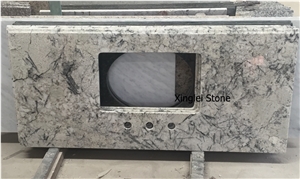 Blue Ice Granite Vanities/Countertops,Brazil Cream Granite Tops