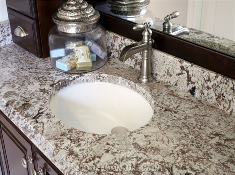 Brazil Bianco Antico White Granite Bathroomtop- Bianco Antico Vanitytop- Bianco Antico Bath Top- Bianco Antico White Garnite Top