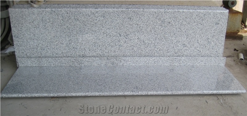 China Sesame White Granite Countertops/Kitchen Tops,G603 Hubei White Granite Tops/Island/Bar Tops/Jumbo Top/Tiles,Chinese Salt N Pepper White Granite