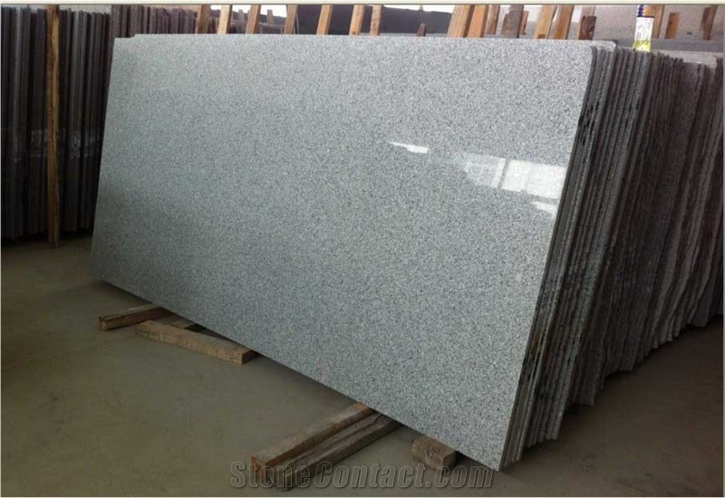 G603 Granite Slabs/Kitchen Countertops/Island Tops/Bar Tops/Jumbo Tops/Table Tops,New G603/Chinese Super White Granite/Salt and Pepper Cheap Granite