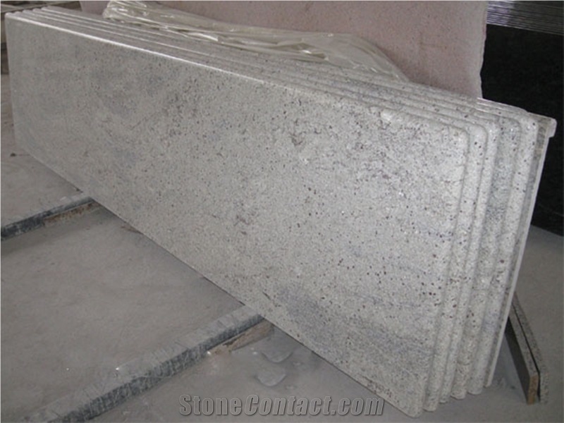 Kashmir White Granite Kitchen Countertops/Island Tops/Table Tops,India Famous White Granite Tops