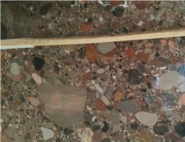 Pebble Mosaic Breccia Marbletiles Slabs Walls Floor