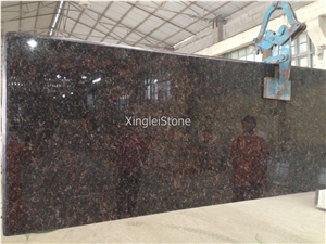 Tan Brown Granite Tops/Kitchen Countertops/Island Tops/Table Tops/Jumbo Tops, Cheap Brown Granite Tops, the Most Popular India Granite in the World