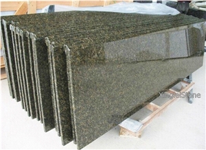 Verde Ubatuba Granite Countertops/Kitchen Island/Table Tops
