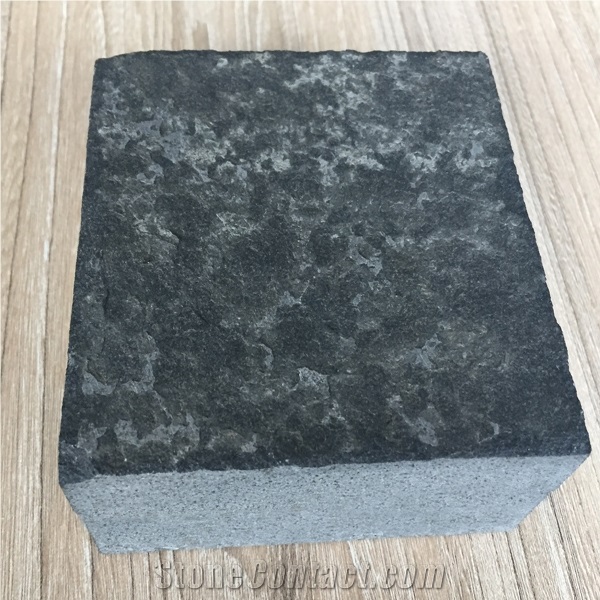 Zhangpu Black Basalt Cubestone-Black Basalt Pavers