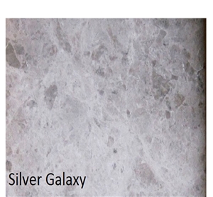 Silver Galaxy Marble