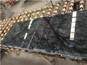 Agate Black Marble the Veins Like Tree New Material in Market