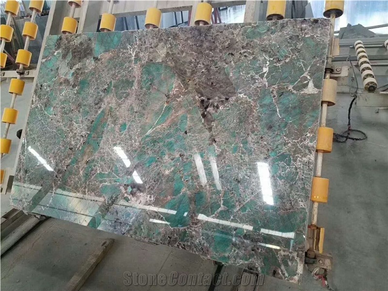 Amazon Green Granite Tiles & Slabs,Brazil Multicolor Granite from China