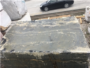 China Sliver Dragon/Port Black Marble Blocks/Flooring Decoration