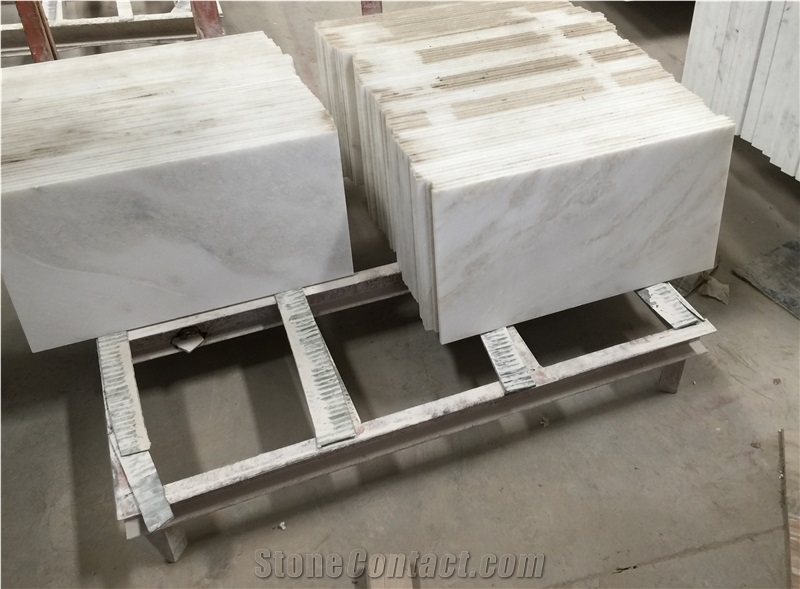 White Rhino Marble Tiles,Namibia White Marble Polished，Cut to Sizes