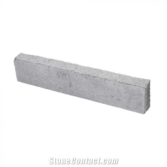 Silver Granite Bush-Hammered Kerb 100x20cm