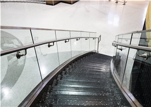 Terrazzo Staircase Project at Louisville International Airport