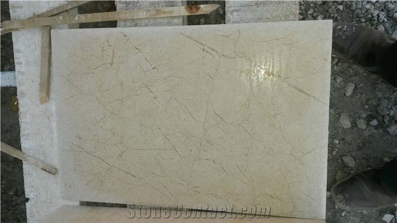 Cream Pearl Slabs & Tiles, Sivrihisar Crema Beige Marble Slabs & Tiles