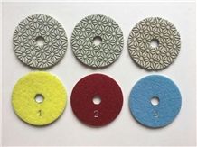 3 Steps Polishing Pads For Both Granite And Marble