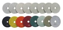 7 Steps Polishing Pads For Granite And Marble Wet Used