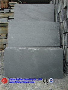 Decorative Natural Black Slate Tile ,Natural Stone Black Slate Plate Tiles Black Slate Rough Surface Tiles,Stone Black Slate Plate Tiles