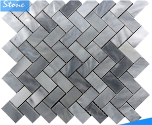 New Designe Marble Herringbone Mosaic Floor Tile,Leiyan Natural Stone