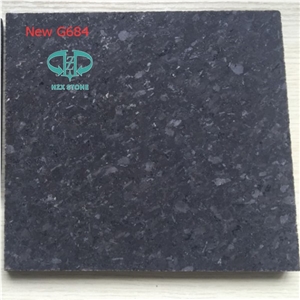 Dark Black Granite, Ken Black, Black Polished Granite Floor Tiles