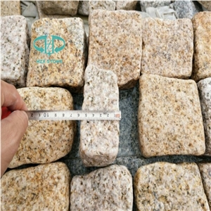 G682 Granite Paving Stone Cubic Stone