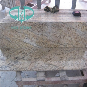Gold Diamond Granite Tiles/Slabs, Natural Yellow Brown Granite Tiles/Slabs,Kitchen Countertop
