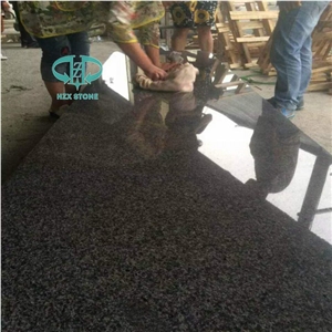 New Black Granite Stone Flamed Paving,Cheap Black New G684, Ken Black