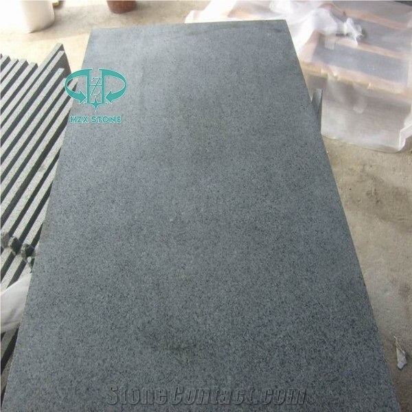 Polished G654 Granite Tile & Slab/Impala Black/Padang Dark Granite
