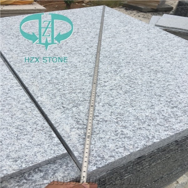 Polished Natural Stone Silver Grey, Light Grey, Crystal Grey Zhangpu G603 Granite Slab and Tiles for Interior and Exterior Wall Cladding