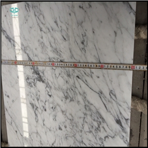 White Marble Mosaic Italian Bianco Carrara Marble Stone Mosaic for Kitchen and Bathroom Flooring Wall Panel