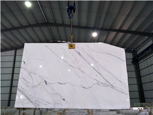 Luxury Stone Marble Calacatta Oro Slab for Wall Covering
