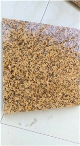 Nambia Golden Yellow Granite Tiles, Yellow Granite Project
