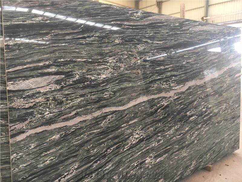 Ocean Green Marble Slab Green Stone Marble Slab for Project