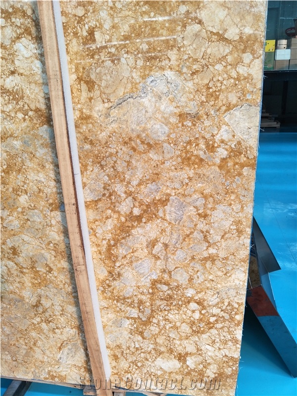 2017 New China Yellow Marble Stone Thickness 18mm in Good Price Of Big Slab ,Tiles ,Wall Covering ,Tv Back Set ,Marble Pattern,Floor Covering Tiles
