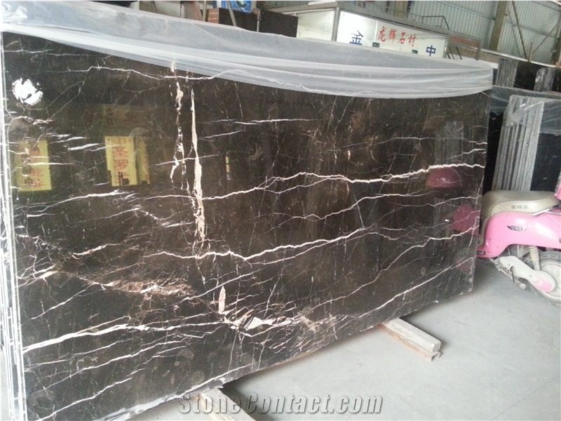 China Browntini Gold Marble Big Slab,Stone Flooring Tiles
