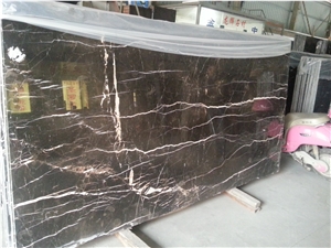 China Browntini Gold Marble Big Slab,Stone Flooring Tiles