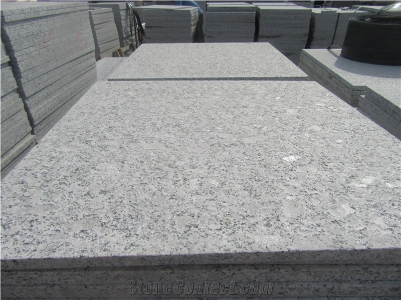 China G383 Pearl Flower Granite Tiles Stepping Wall Stone