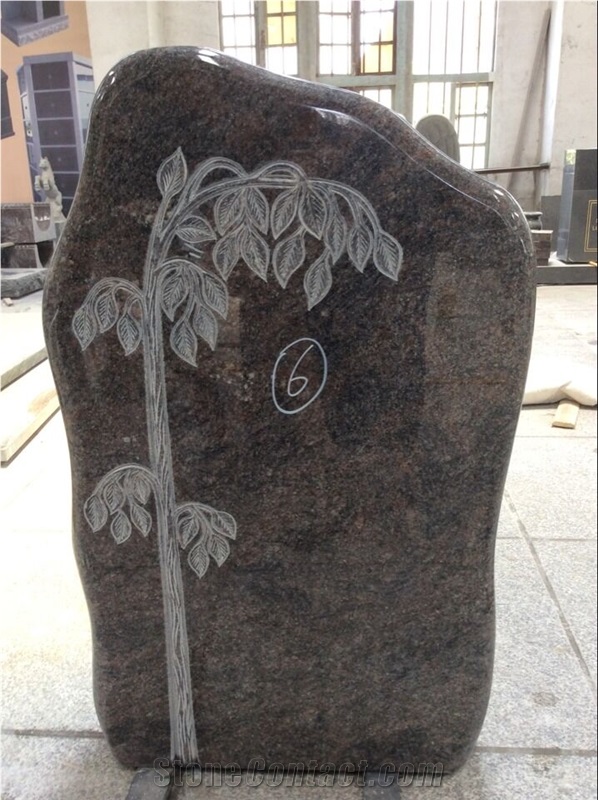 2017 China Beautiful High-Quality Affordable Design Beautifully Carved Stone Tombstone Headstone Gravestones Monuments Design Western Style